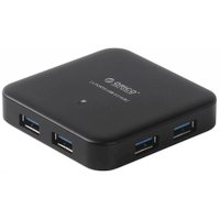 разветвитель USB Orico U3BCH4-BK черный