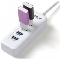 разветвитель USB Orico U3R1H4-WH белый