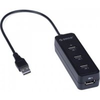 разветвитель USB Orico W5PH4-U2-BK черный
