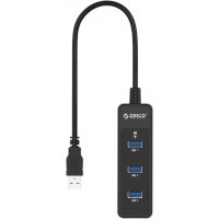разветвитель USB Orico W5PH4-U3-BK черный