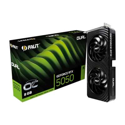 видеокарта Palit nVidia GeForce RTX 5050 Dual OC 8Gb NE65050S19P1-GB2070D
