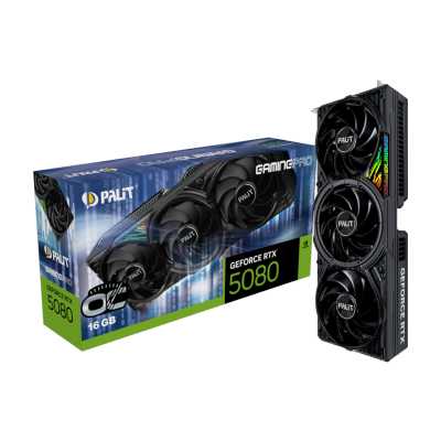 видеокарта Palit nVidia GeForce RTX 5080 GamingPro OC 16Gb NE75080S19T2-GB2031A