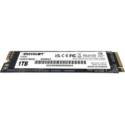 SSD диск Patriot P320 1Tb P320P1TBM28 Черный