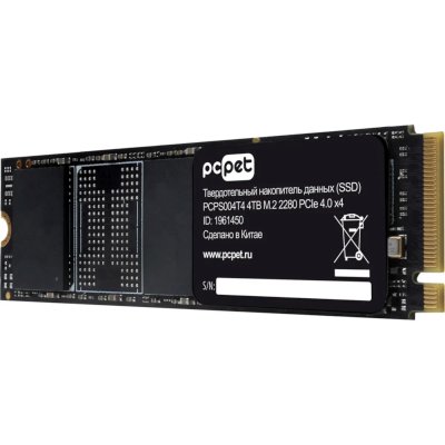 SSD диск PC PET 4Tb PCPS004T4 Черный