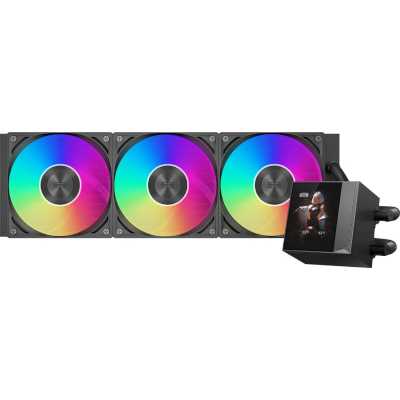 кулер PCcooler DC360 Pro ARGB Display Black Черный