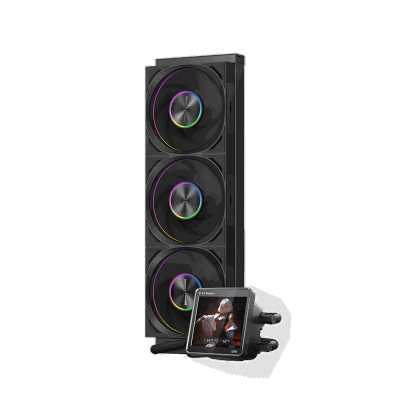 кулер PCcooler DT360 ARGB Display Black Черный