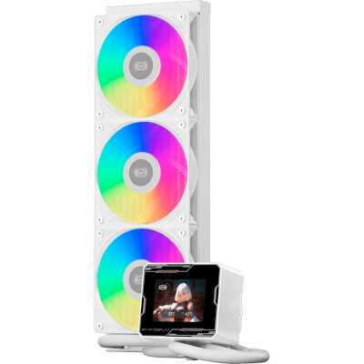 кулер PCcooler GT360M ARGB Display White Белый