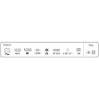 монитор Philips 243B1 Черный