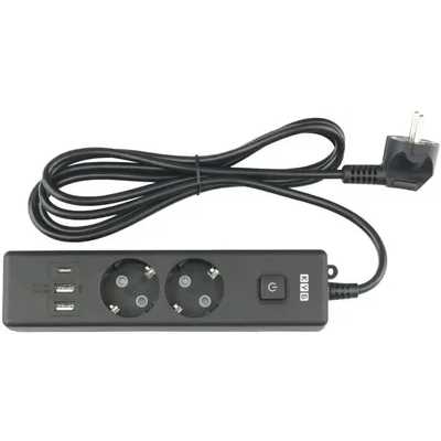 сетевой удлинитель Power Cube PC-5B-2M черный