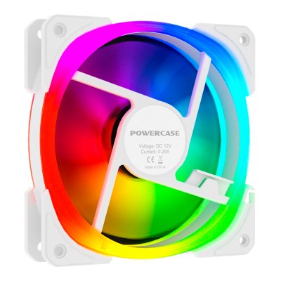 кулер PowerCase CM21-14W ARGB