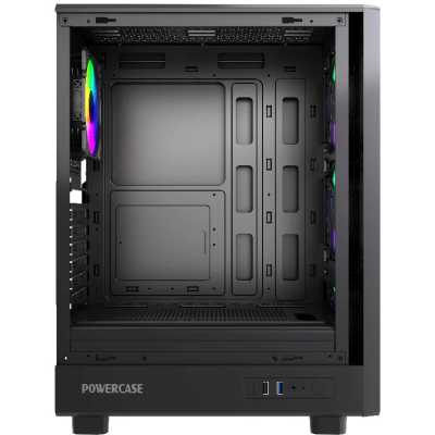 корпус PowerCase Mistral A4B Black