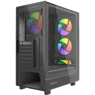 корпус PowerCase Mistral A4B Black