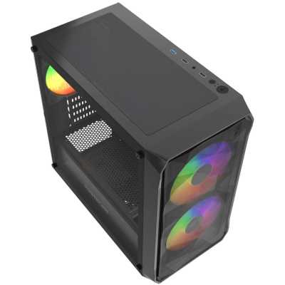 корпус PowerCase Mistral Micro A3B ARGB Black
