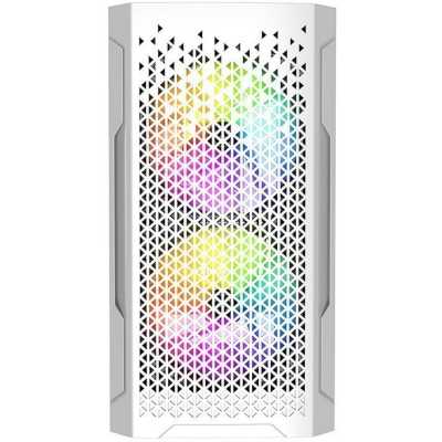 корпус PowerCase Mistral Micro Z3W Mesh LED White