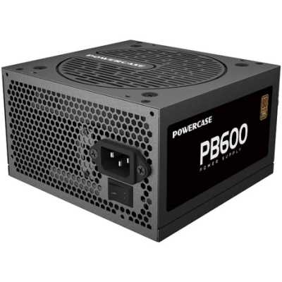 блок питания PowerCase PB600 600W PS-600B-DC Черный