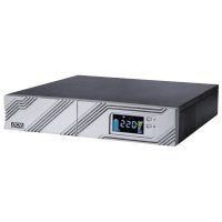 ИБП PowerCom Smart King RT SRT-1000A LCD Черный
