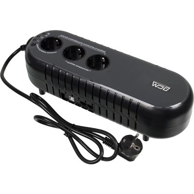 ИБП PowerCom WOW-500U Черный