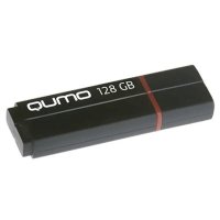 флешка Qumo 128GB QM128GUD3-SP-black Черный