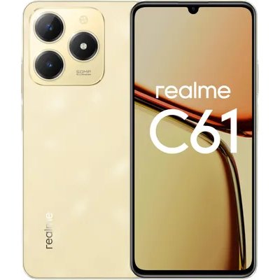 смартфон Realme C61 8/256GB Gold золотой