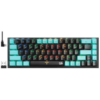 клавиатура Redragon Castor Pro Black/Blue Черный-голубой