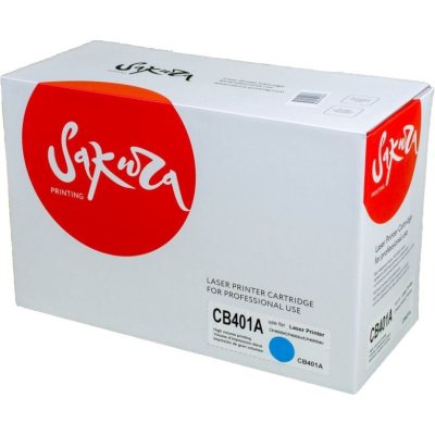 картридж Sakura SACB401A голубой