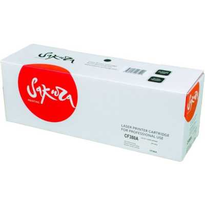 картридж Sakura SACF380A черный