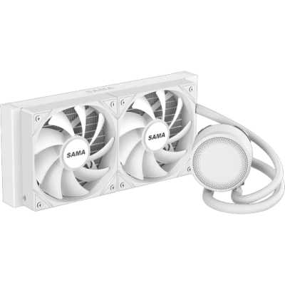 система водяного охлаждения SAMA L40 White L40-WHWAYXO2-G Белый