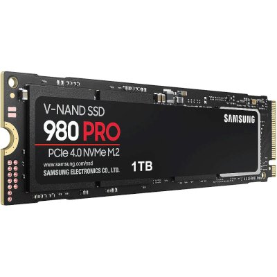 SSD диск Samsung 980 PRO 1Tb MZ-V8P1T0B/AM Черный