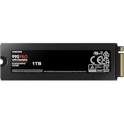 SSD диск Samsung 990 PRO 1Tb MZ-V9P1T0GW Черный