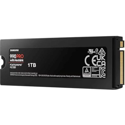 SSD диск Samsung 990 PRO 1Tb MZ-V9P1T0GW Черный