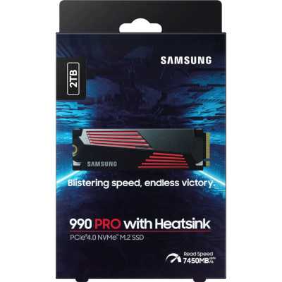 SSD диск Samsung 990 PRO 2Tb MZ-V9P2T0СW