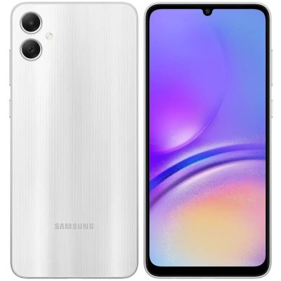 смартфон Samsung Galaxy A05 4/128GB Silver SM-A055FZSGCAU серебристый