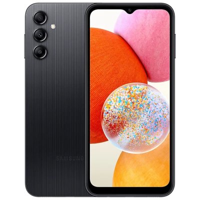 смартфон Samsung Galaxy A14 4/64GB Black SM-A145FZKUCAU черный