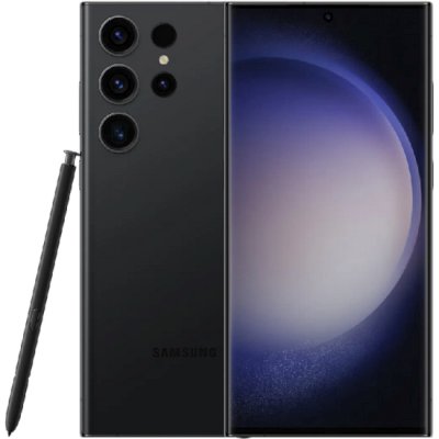 смартфон Samsung Galaxy S23 Ultra 12/256GB Phantom Black SM-S918BZKGCAU черный фантом