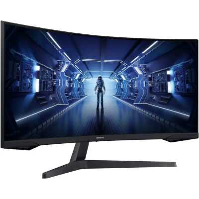 монитор Samsung Odyssey G5 C34G55TWWP Черный