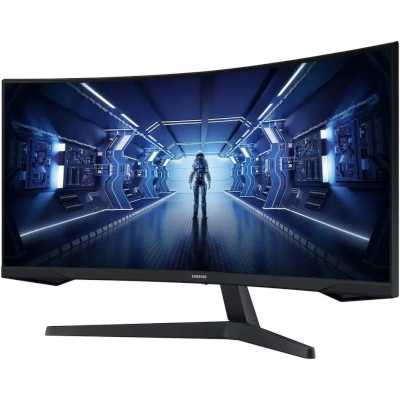 монитор Samsung Odyssey G5 C34G55TWWP Черный