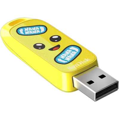 флешка SanDisk 64GB SDCZIF-064G-G46 Желтый