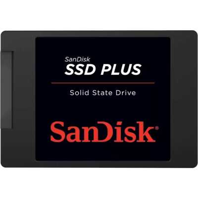 SSD диск SanDisk Plus 1Tb SDSSDA-1T00-G28 Черный