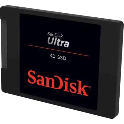 SSD диск SanDisk Ultra 3D 500Gb SDSSDH3-500G-G26 Черный