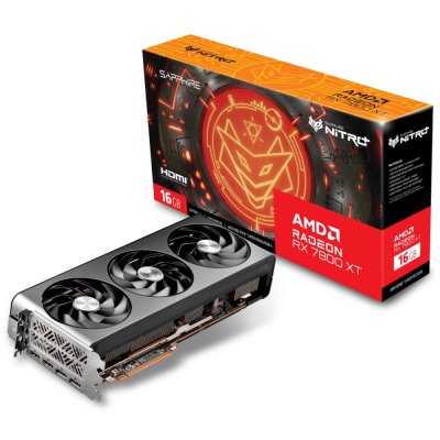 видеокарта Sapphire AMD Radeon RX 7800 XT Nitro+ 16Gb 11330-01-20G