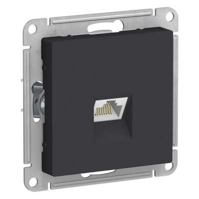 розетка компьютерная Schneider Electric AtlasDesign ATN001086 Карбон