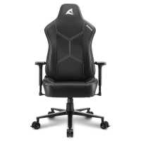 игровое кресло Sharkoon Skiller SGS30 Black-White черно-белый