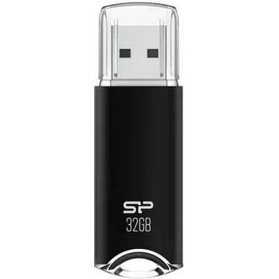 флешка Silicon Power 32GB SP032GBUF2H02V1K Черный