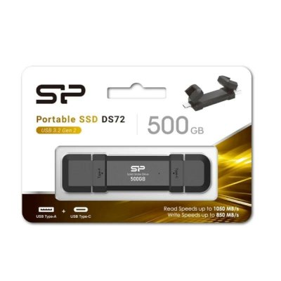 SSD диск Silicon Power DS72 500Gb SP500GBUC3S72V1K Черный
