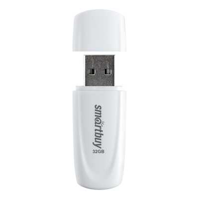 флешка SmartBuy 32GB SB032GB2SCW Белый