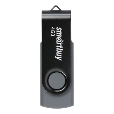 флешка SmartBuy 4GB SB004GB2TWK Черный