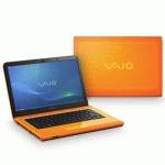 ноутбук Sony Vaio VPC-CA2S1RD Оранжевый