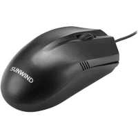 мышь SunWind SW-M100 Black Черный