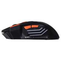 мышь SunWind SW-M715GW Black/Orange Черный