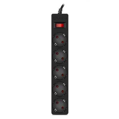 сетевой фильтр Sven SF-05E SV-021566 черный